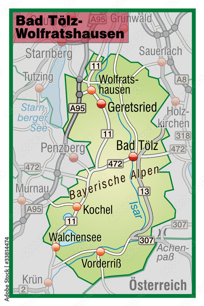 Landkreis Bad Tölz Wolfratshausen Variante 6
