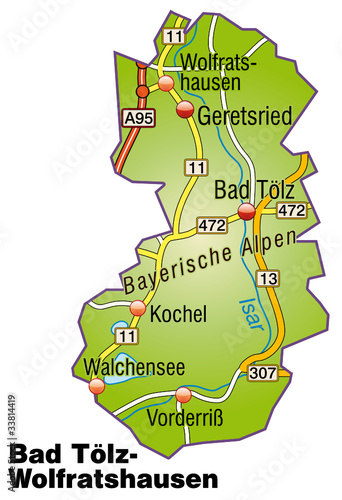 Landkreis Bad Tölz Wolfratshausen Variante 1