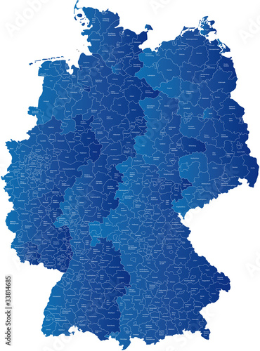 Deutschland und Landkreise