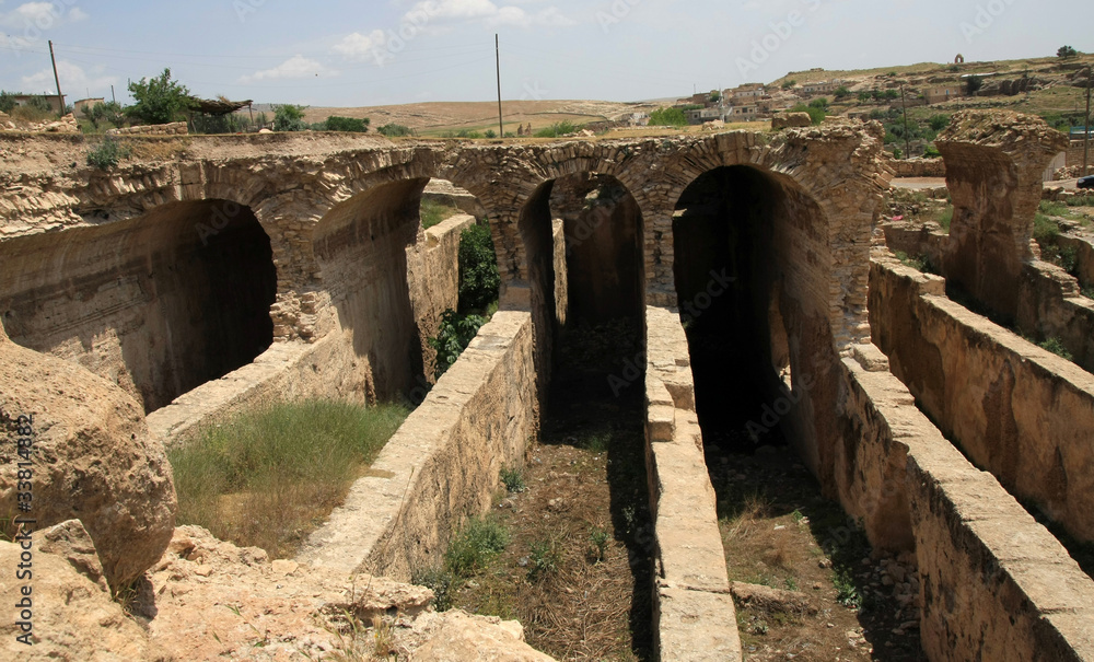 The Water cistern in Dara Ancient City, Mardin