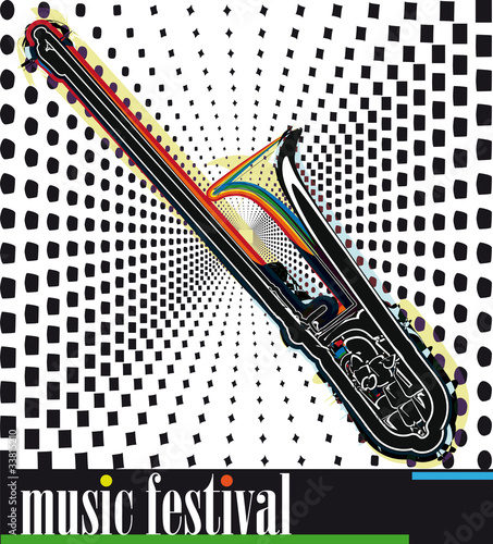 music festival. Vector illustration