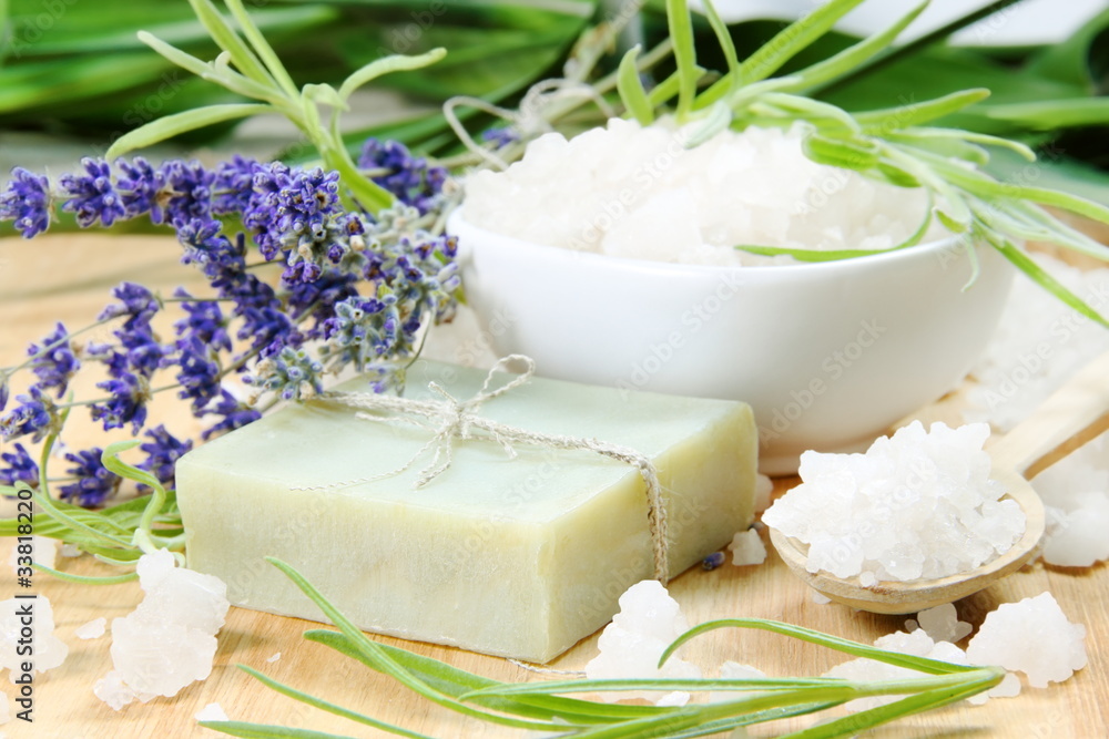 Herbal Soap with Salt and Herbs Herbal Soap with Salt and Herbs