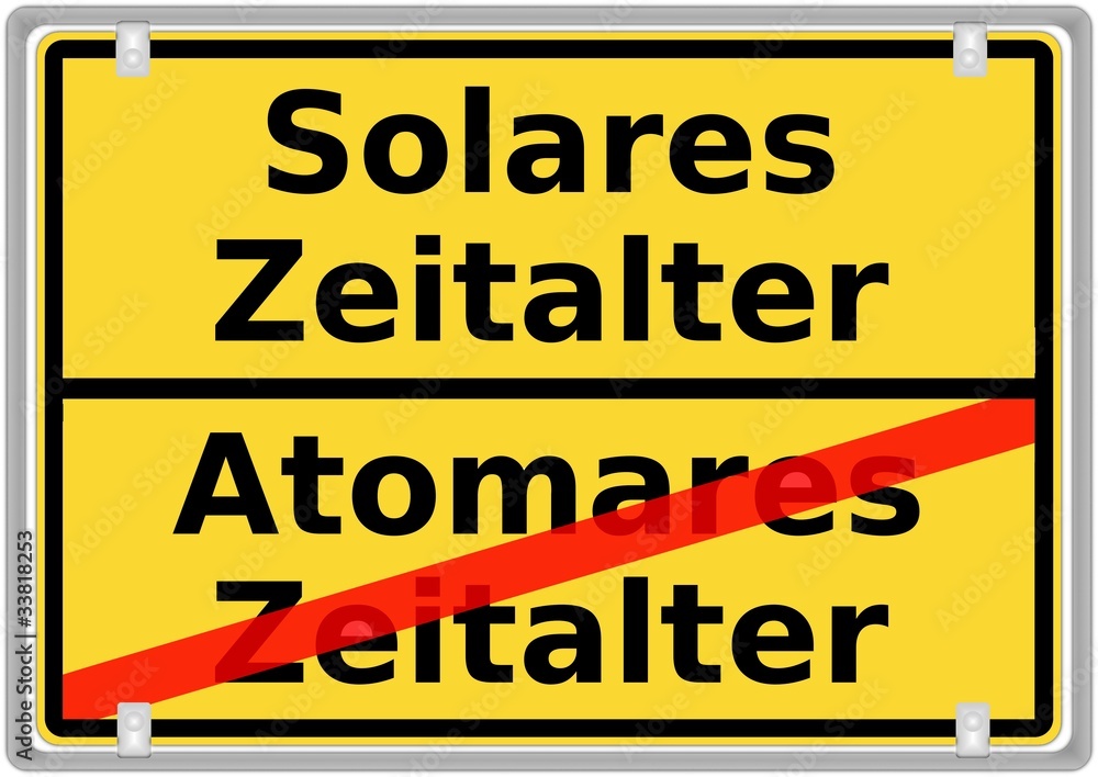 Fototapeta premium Solares Zeitalter