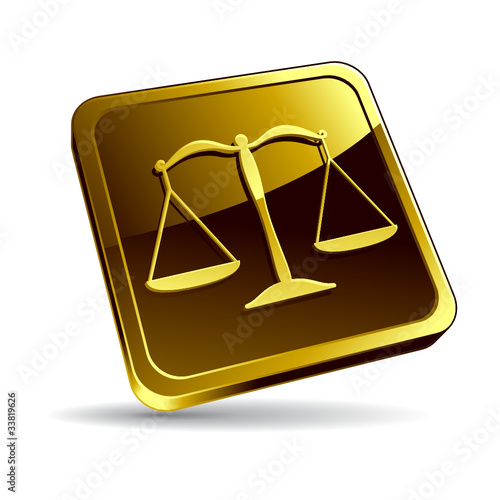 Icône justice et loi