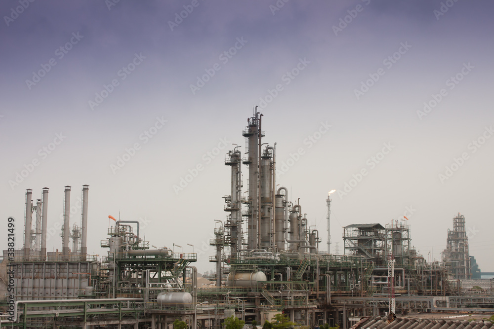 Gas refineries plants