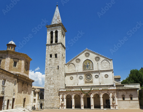 Cathedral of Spoleto, Umbria, Italy © Sergey Lisov