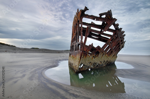 Peter Iredale at Dawn photo