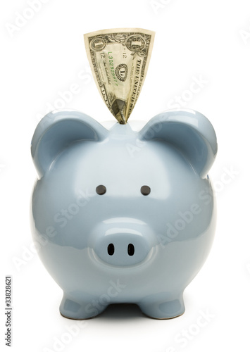 Piggy bank and savings photo