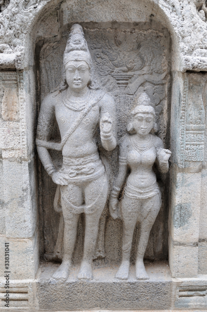 An ancient vishnu temple in utharamerur tamilnadu