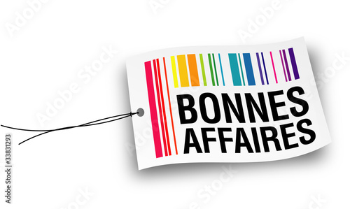 Bonnes affaires (étiquette)