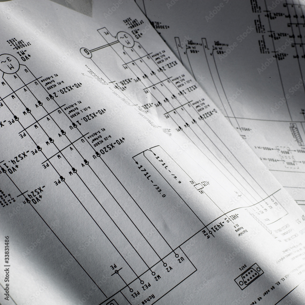 Schaltplan Stock Photo | Adobe Stock