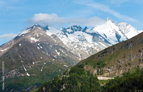 Alps summer view
