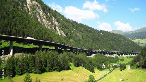 highway from Brenner to Innsbruck