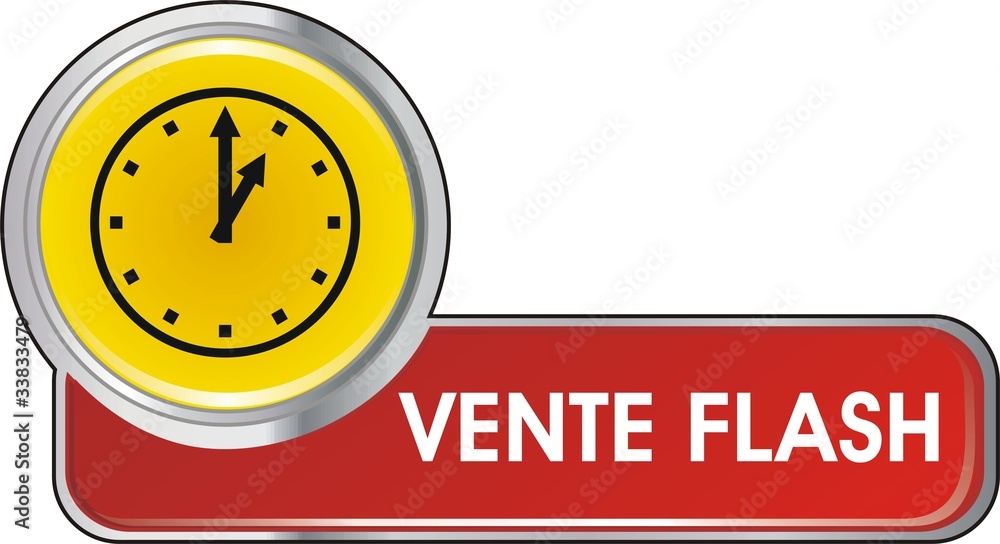bouton vente flash