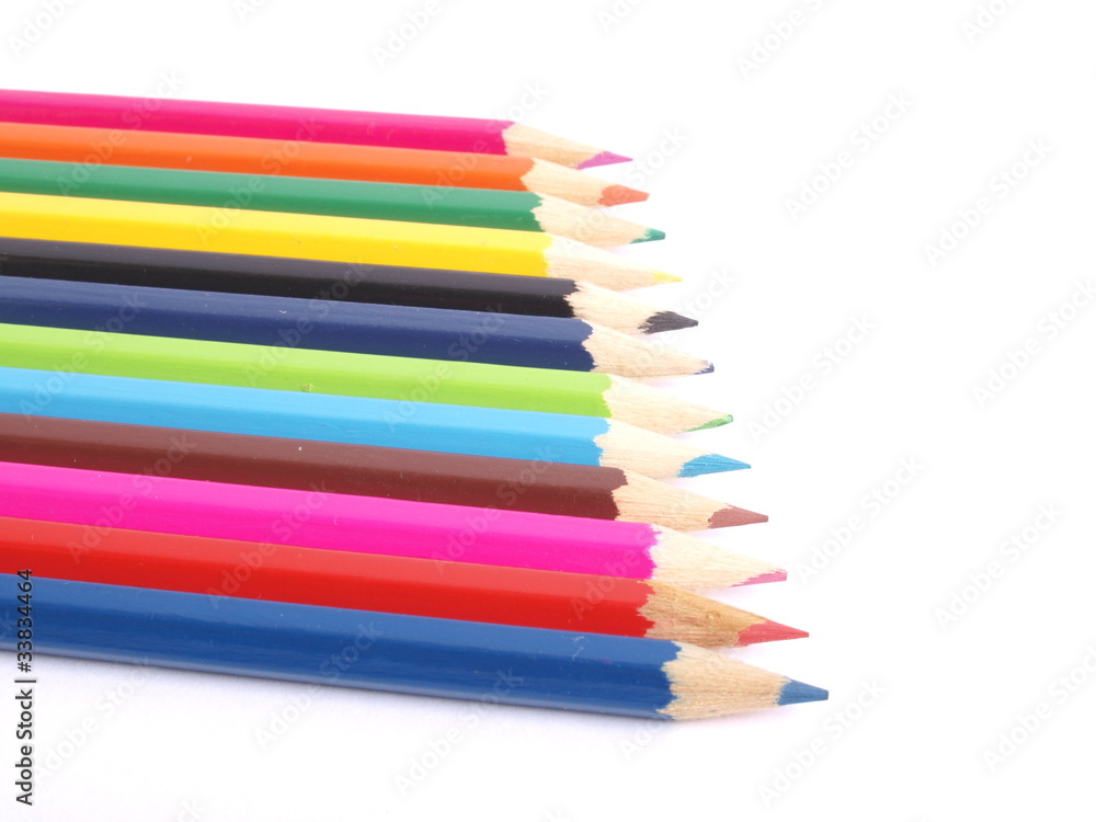 Fototapeta premium COLOR CRAYONS - KOLOROWE KREDKI