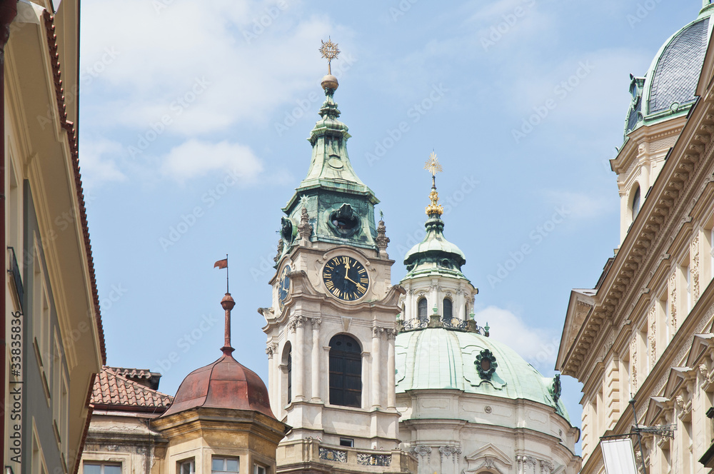 Saint Nicholas church at Prague