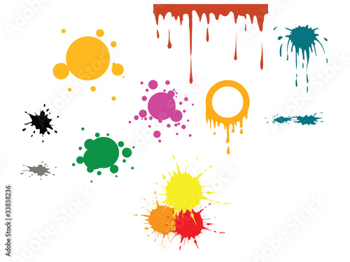 Vector color spots
