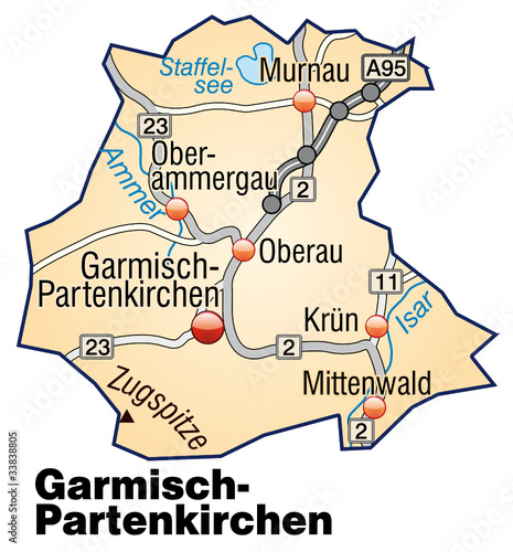 Landkreis Garmisch-Patenkirchen Variante 3