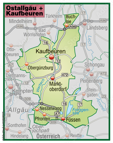 Landkreise Ostallg  u   Kaufbeuren Variante 6