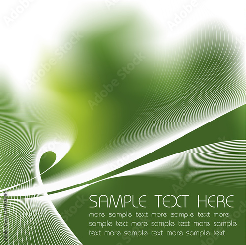 Abstract green background
