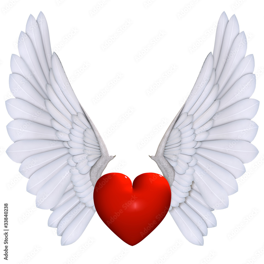 Obraz premium Heart Wings 2