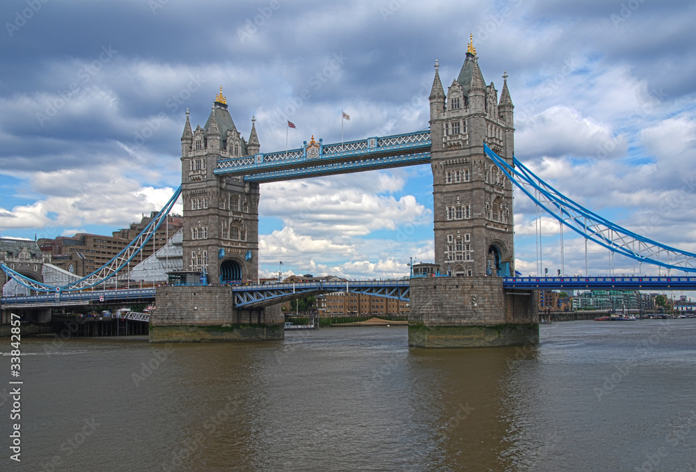 Obraz premium Wieża most