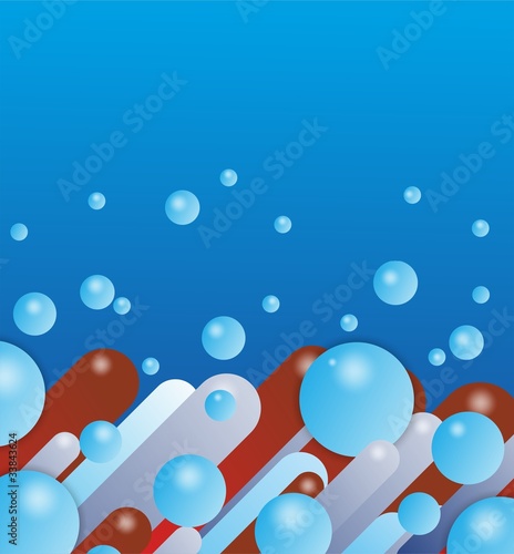 Hintergrund Bubbles 3