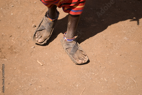 Masai feet