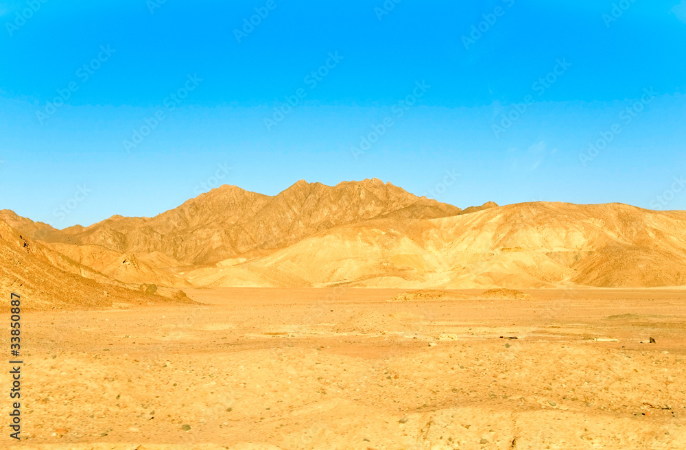 Naklejka premium the desert, Egypt