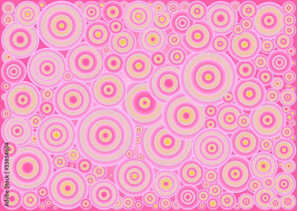 pinky round background