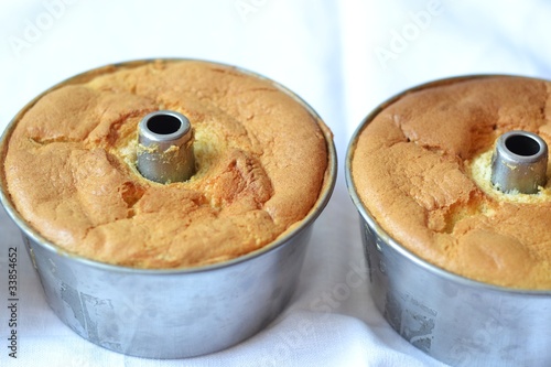 焼き立てシフォンケーキ