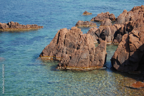 esterel - rochers rouges