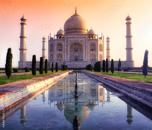 Taj Mahal in Agra photo