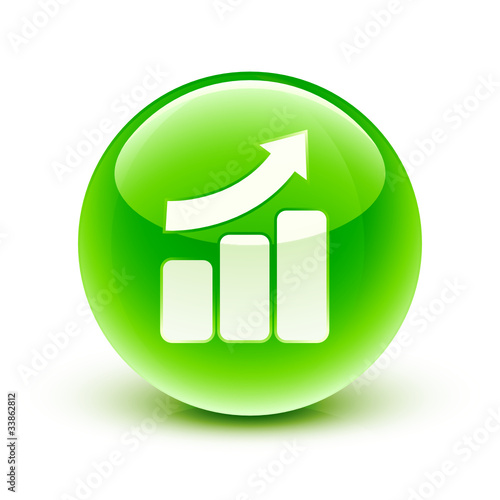 icône graphique diagramme / graph icon