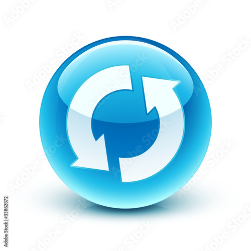 icône recyclage / recycling icon