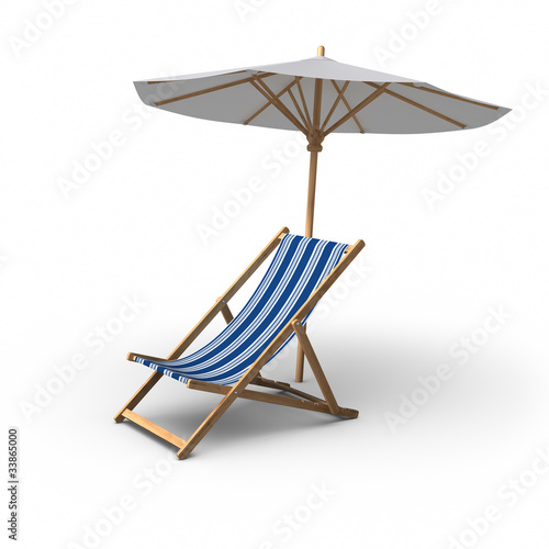Chair & Umbrella