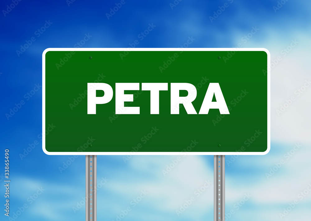 Petra Highway Sign