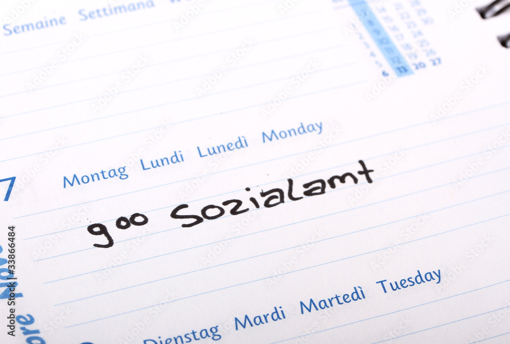 Termin beim Sozialamt Termin beim Sozialamt
