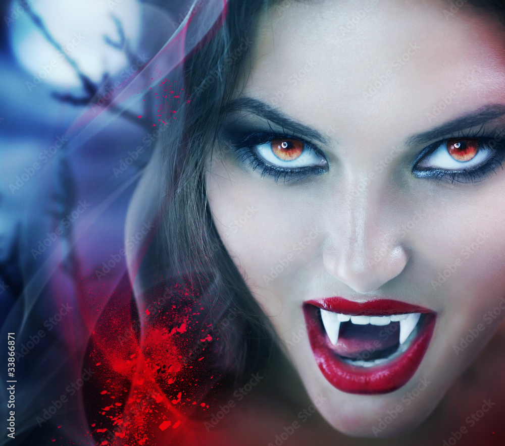 Naklejka premium Vampire