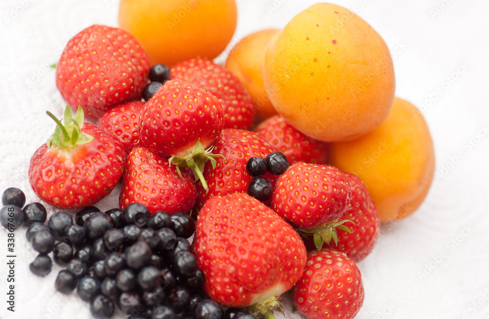 Summer fruits Summer fruits