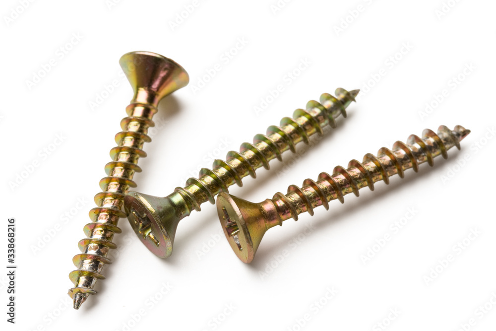 Closeup of screws Closeup of screws