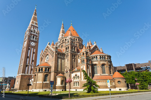 The back of the votive church