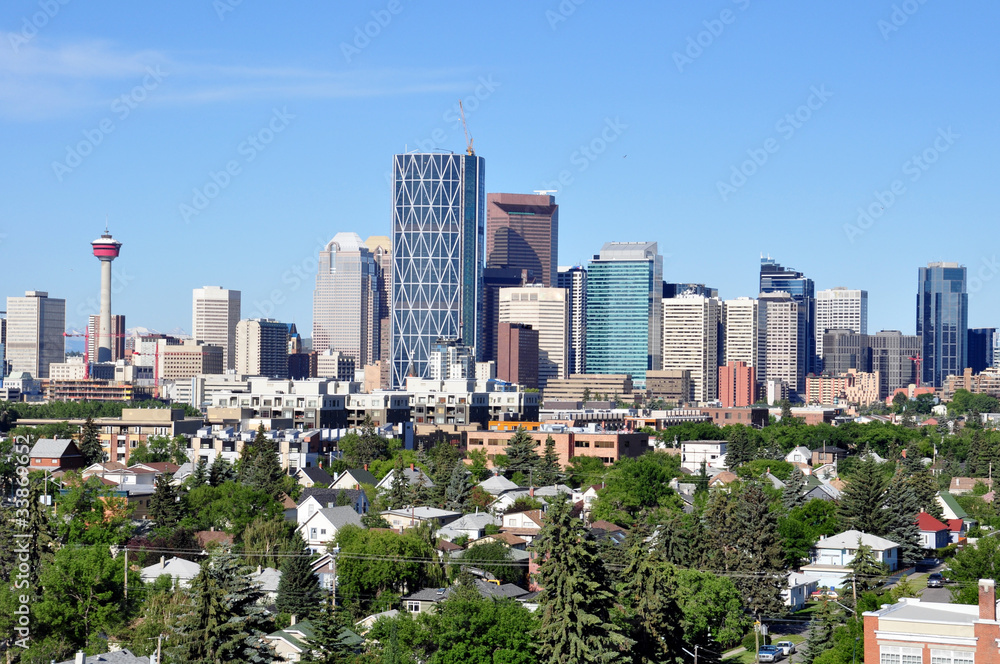 Obraz premium Calgary Skyline