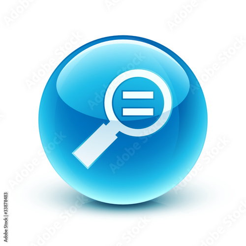 icône loupe / magnifying glass icon