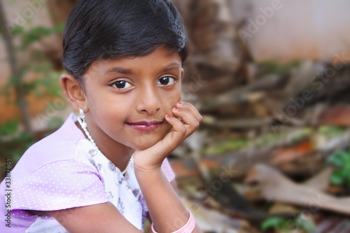 Beautiful Indian Cute Little Girl