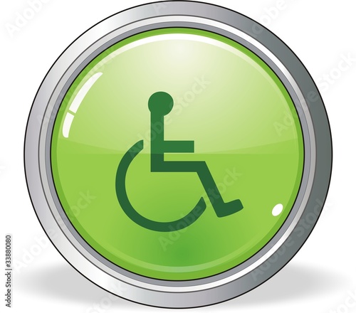 bouton handicapé