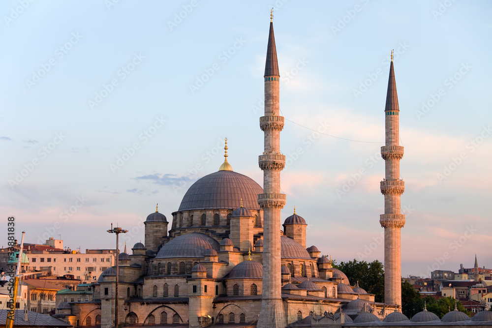 Naklejka premium Nowy Meczet w Stambule