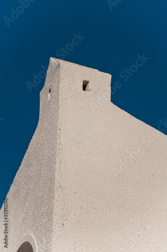 Typical Greek ventilation on the house, old building