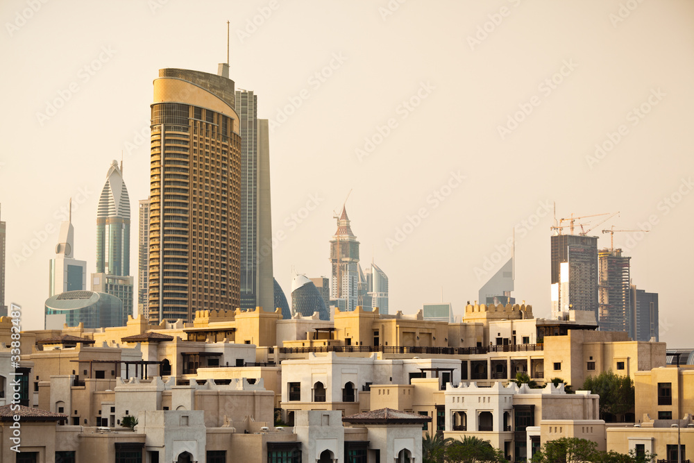 Fototapeta premium Dubaï ville