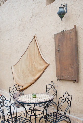 Patio in morocco